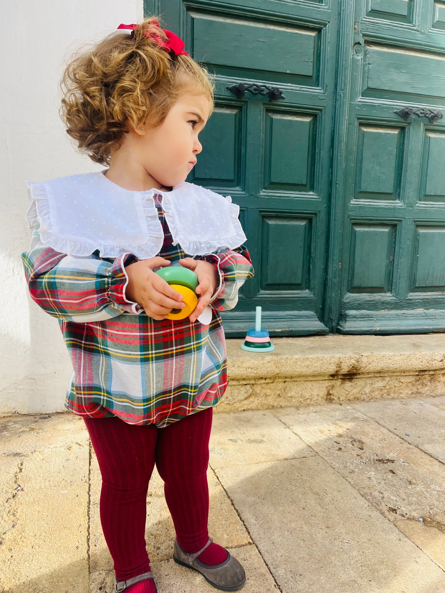 Pelele Cuadro escocés