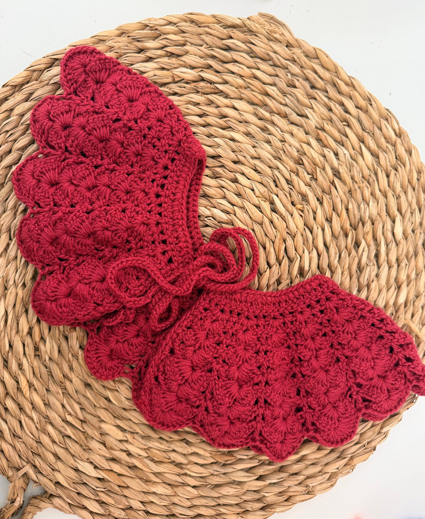 Cuello de Punto Burdeos