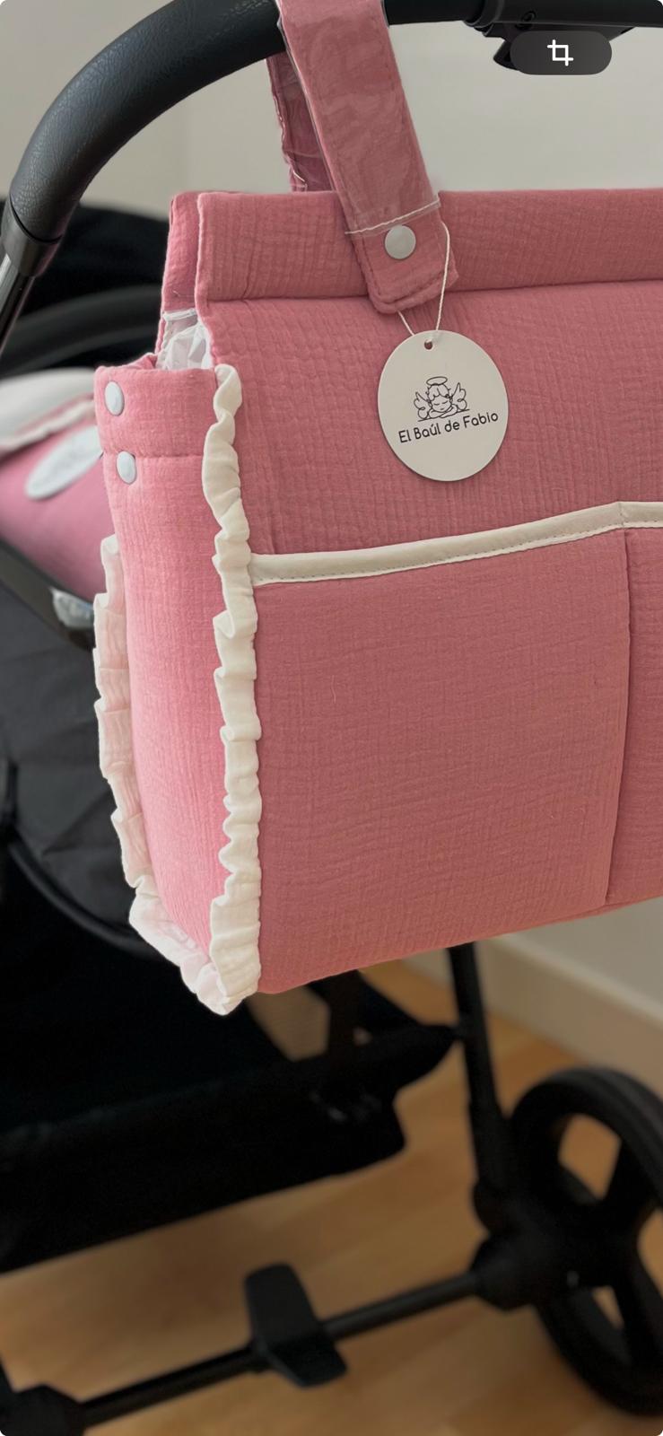 Bolso panera Frambuesa