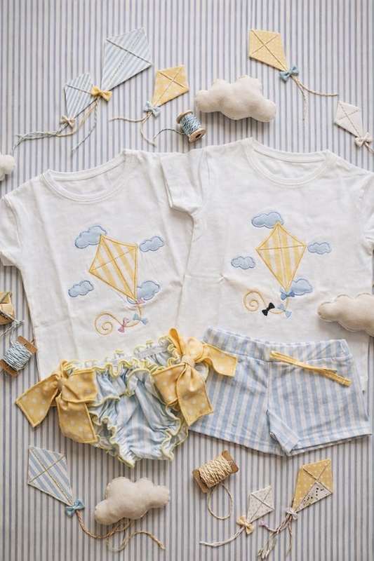 Conjunto de baño Cometas