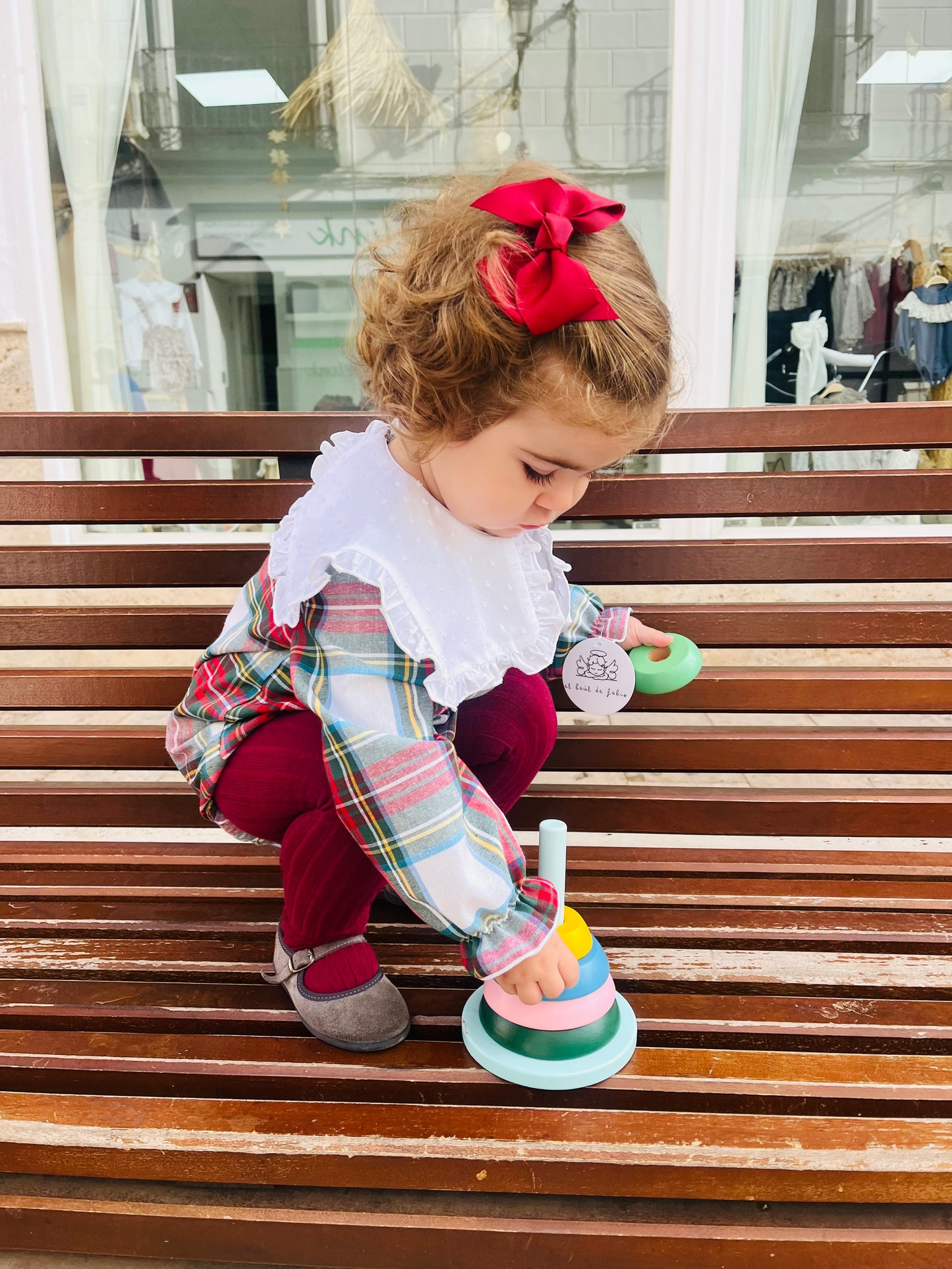 Pelele Cuadro escocés