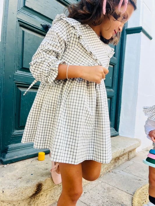 Vestido Cuadro Ejecutivo