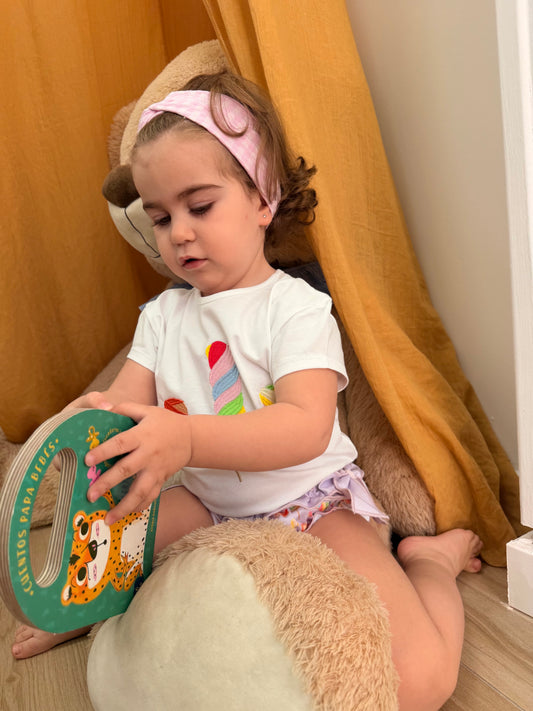 Conjunto Baño helados niña
