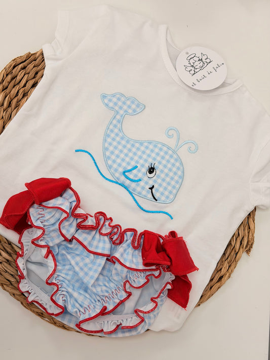 Conjunto Baño Ballena Niña