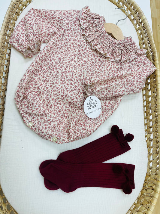 Pelele liberty Burdeos