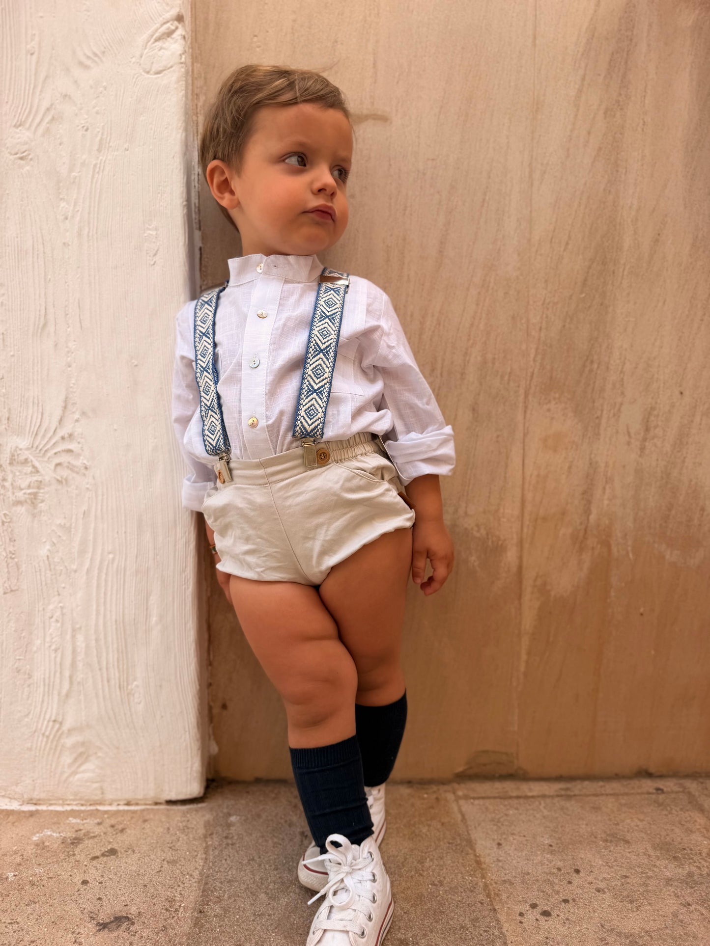 Camisa cubana Blanca