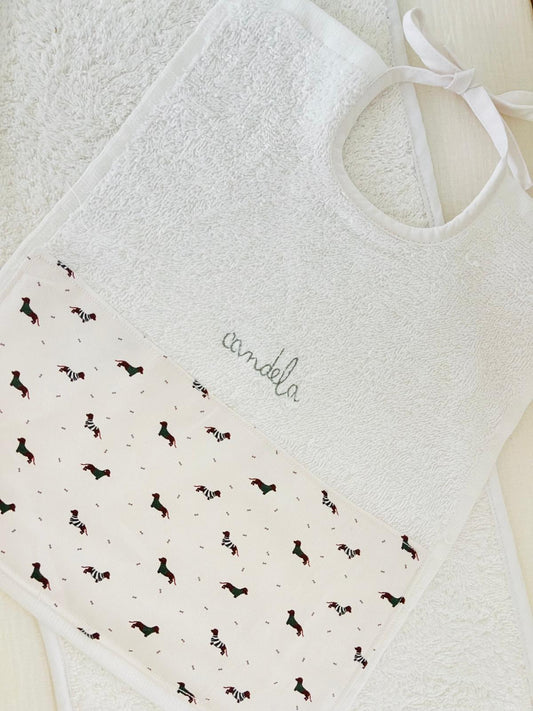 Babéro Algodón Teckel