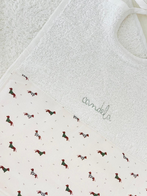 Babéro Algodón Teckel