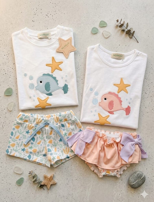 Conjunto Baño Pez Globo