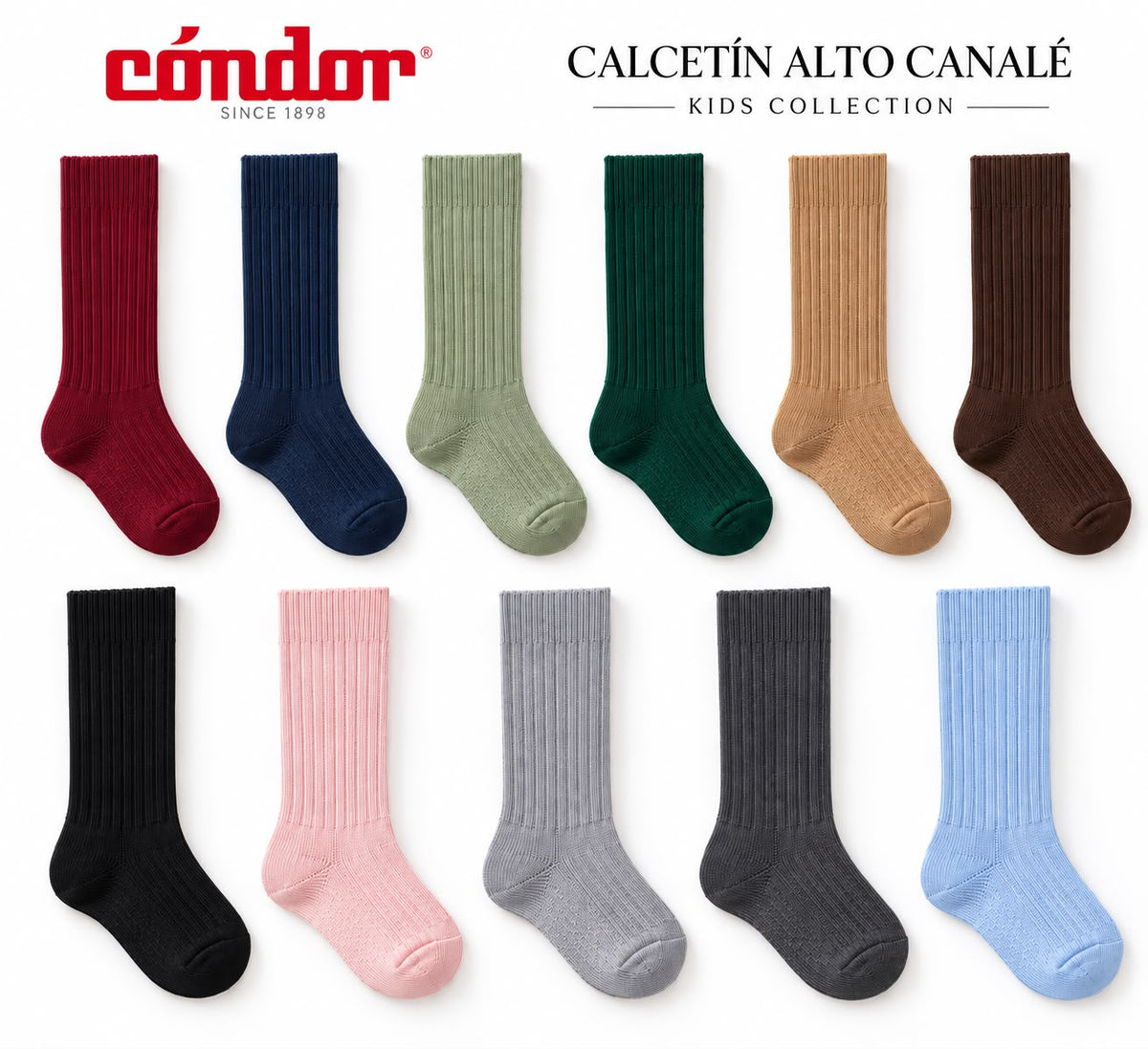 Calcetín Canalé simple