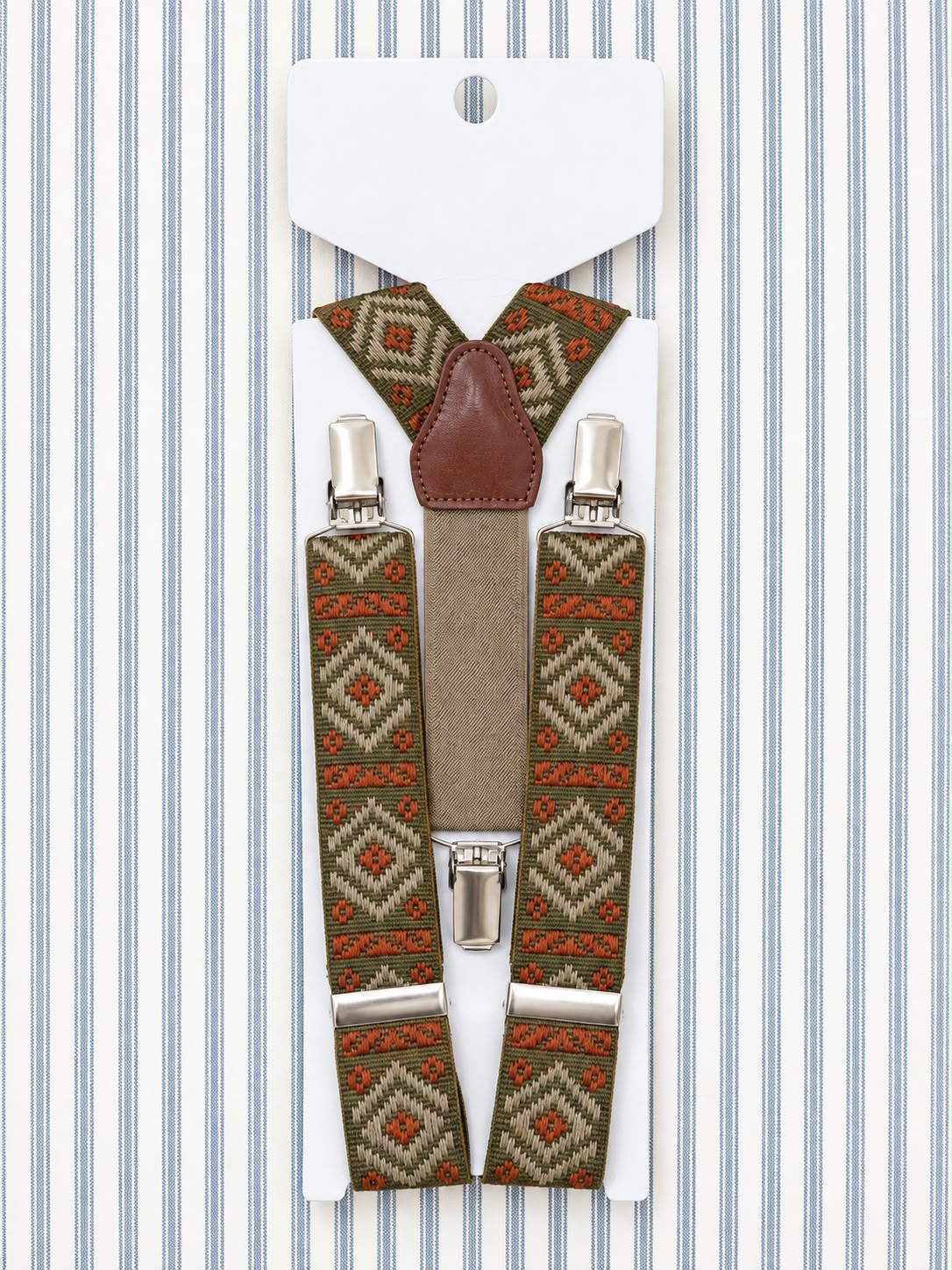 Tirantes Étnico Kaki