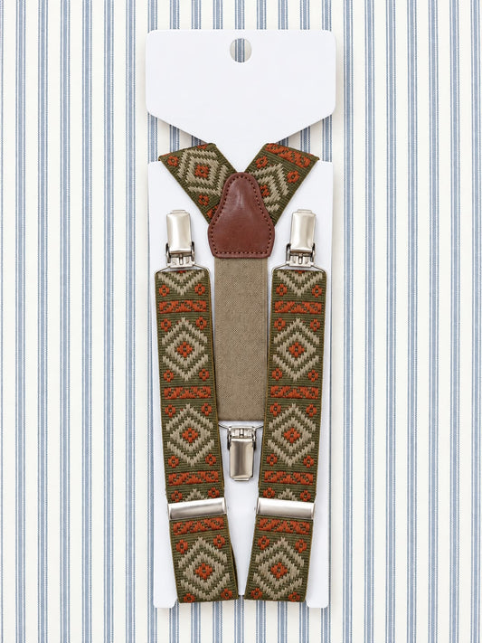 Tirantes Étnico Kaki