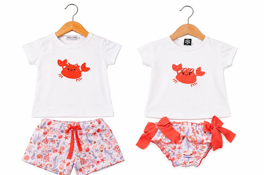 Conjunto Baño Cangrejo